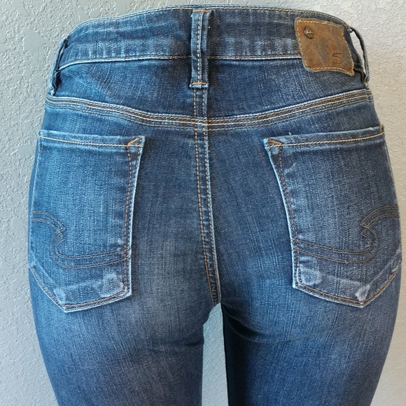 Silver Selena style jeans - Picture 3 of 8